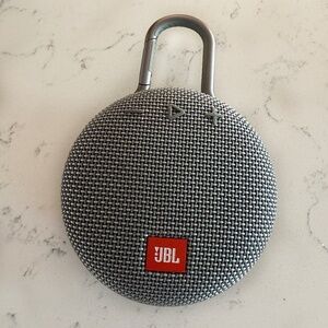 JBL Clip 3, Gray - Waterproof, Durable & Portable Bluetooth Speaker.